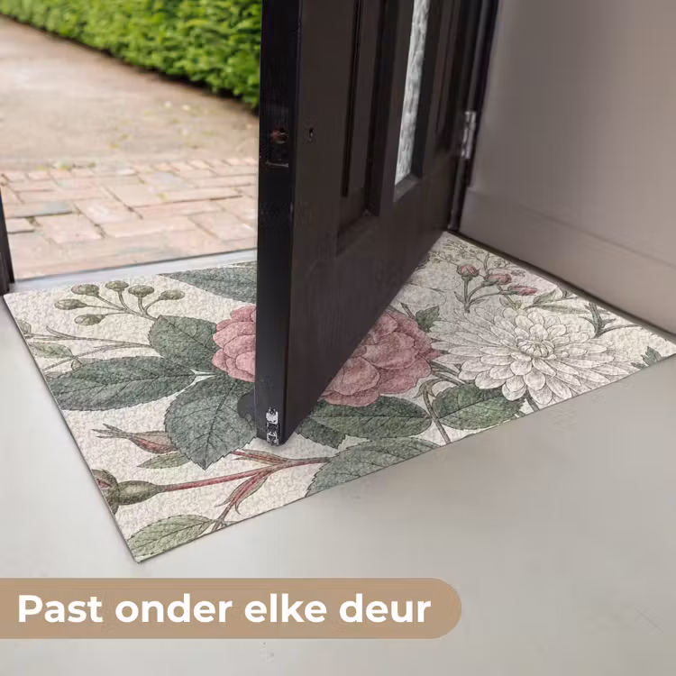 Romantisch - Design - Kleurrijk Deurmat klein -USP_NL