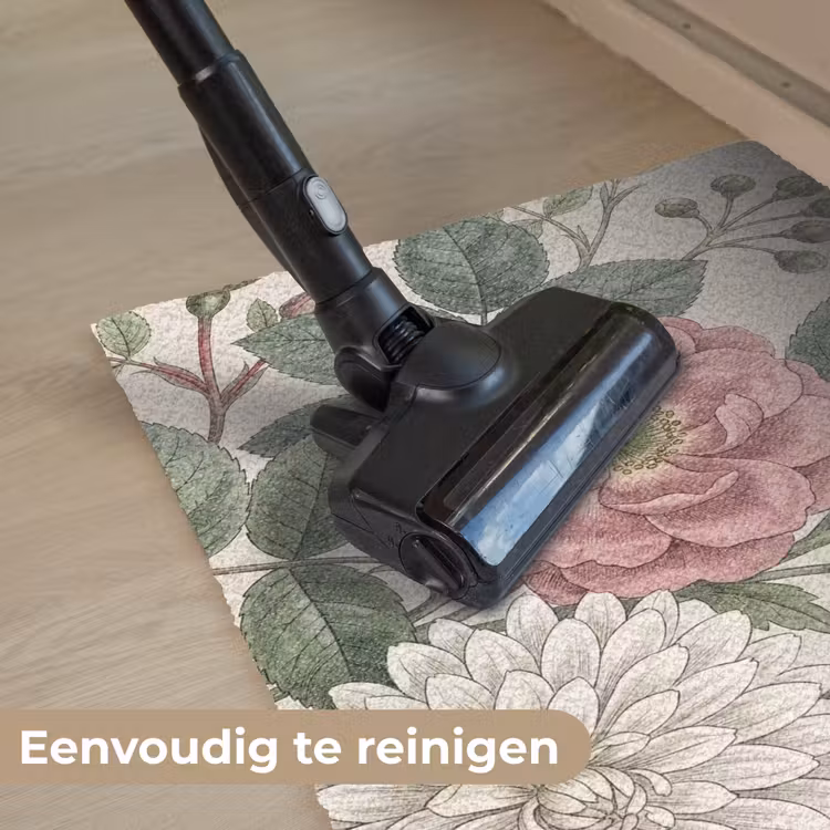 Romantisch - Design - Kleurrijk Deurmat klein -reinigen_NL