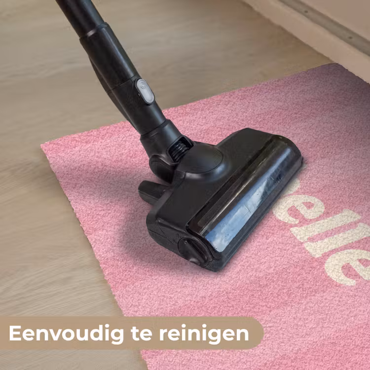 Roze - Gestreept - Belle Deurmat klein -reinigen_NL
