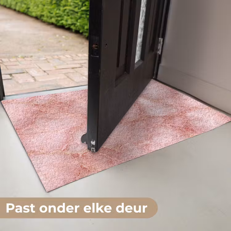 Roze - Kwarts - Goud - Marmer Deurmat klein 898 -USP_NL