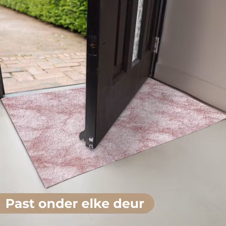 Roze - Kwartsmarmer - Aders Deurmat klein 898 -USP_NL
