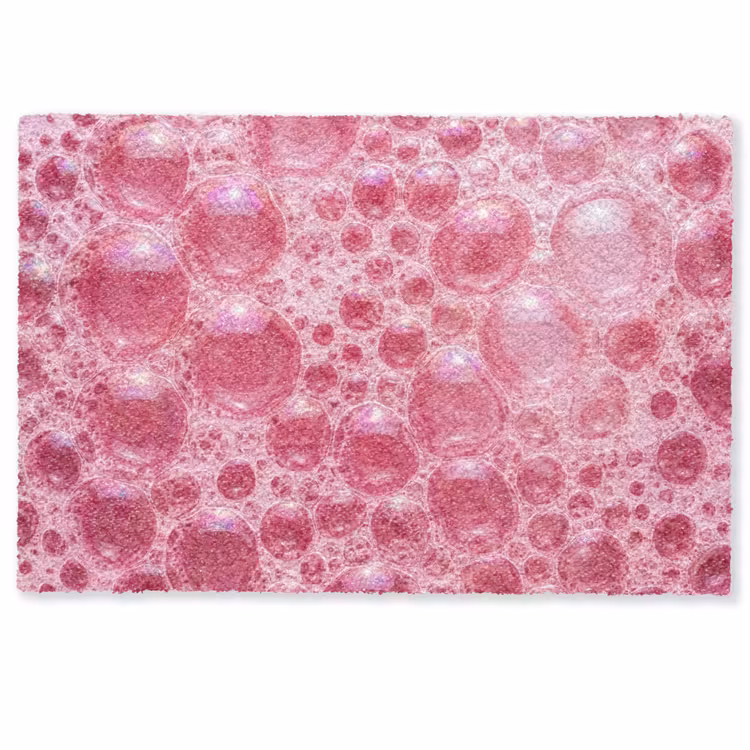 Roze - Schuim - Bubbels Deurmat klein -zkaufland3d