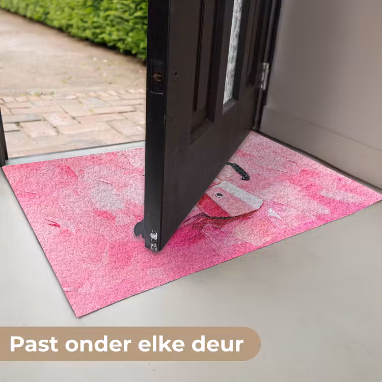 Roze - Verf - Coffee Deurmat klein -USP_NL