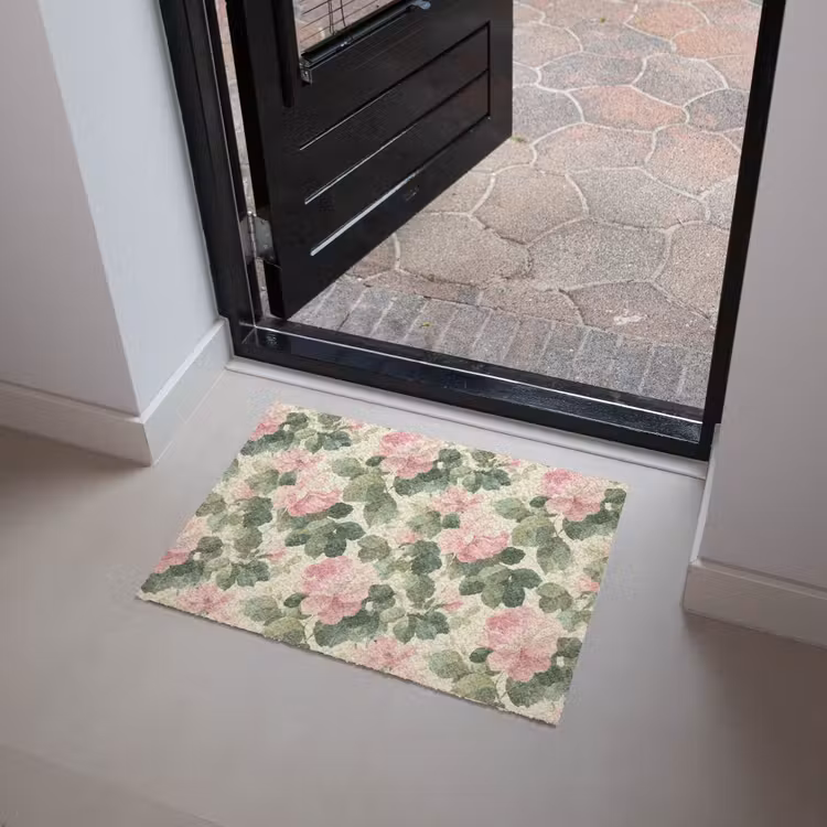 Rozen - Botanisch - Roze Deurmat klein 898 -sfeer5