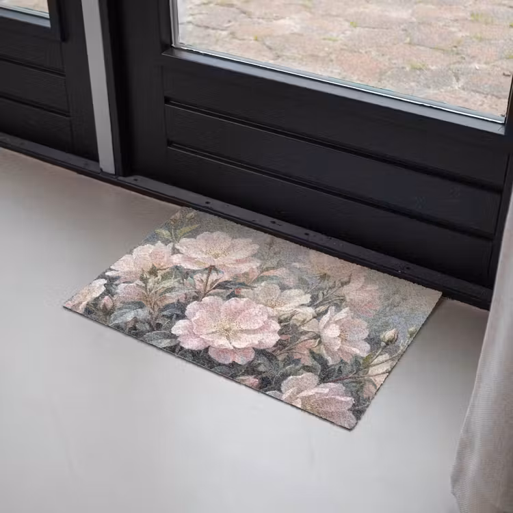 Rozen - Illustratie - Roze Deurmat klein -sfeer2