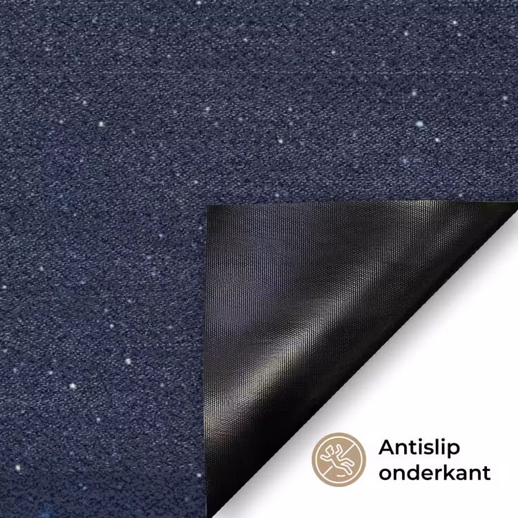 Ruimte - Maan - Kosmos Deurmat klein -antislip_NL