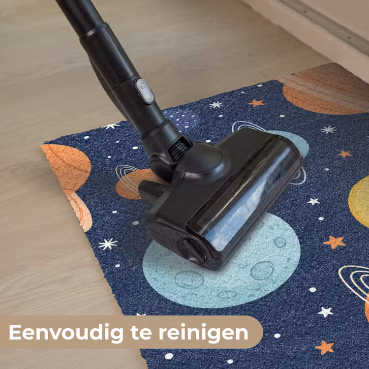 Ruimte - Planeten - Kleurrijk Deurmat klein -reinigen_NL