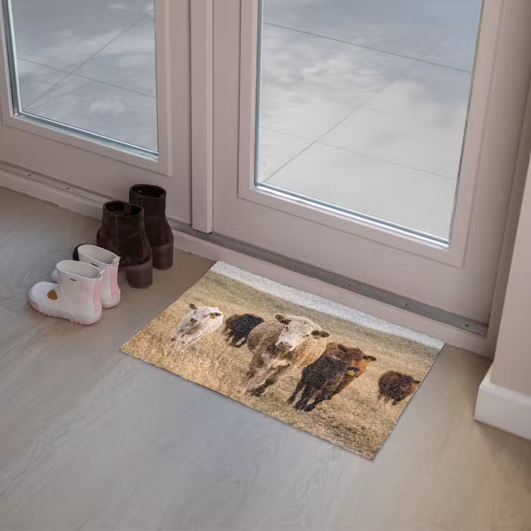 Runderen - Kudde - Landschap - Weide - Rustig Deurmat klein -sfeer3