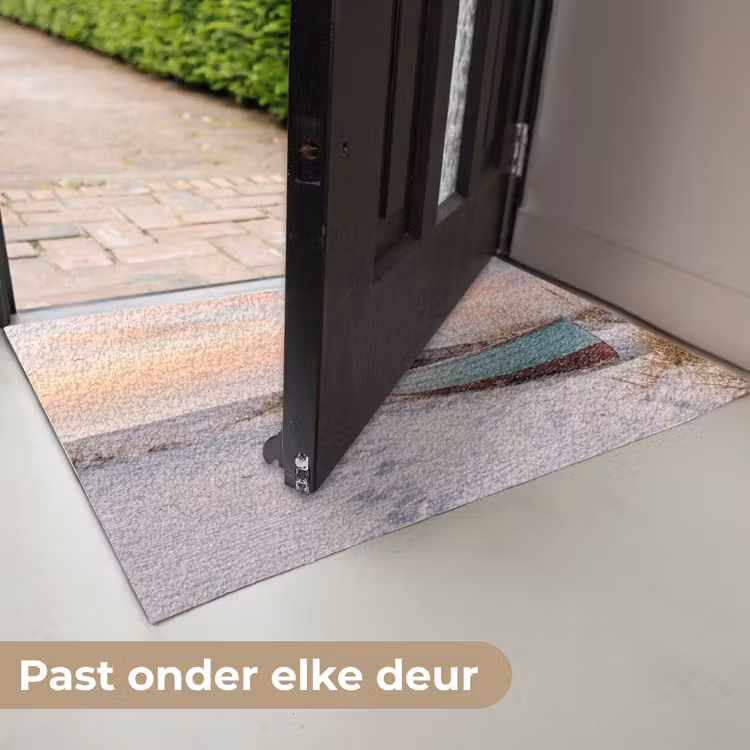 Rustiek - Roeiboot - Zandstrand Deurmat klein -USP_NL