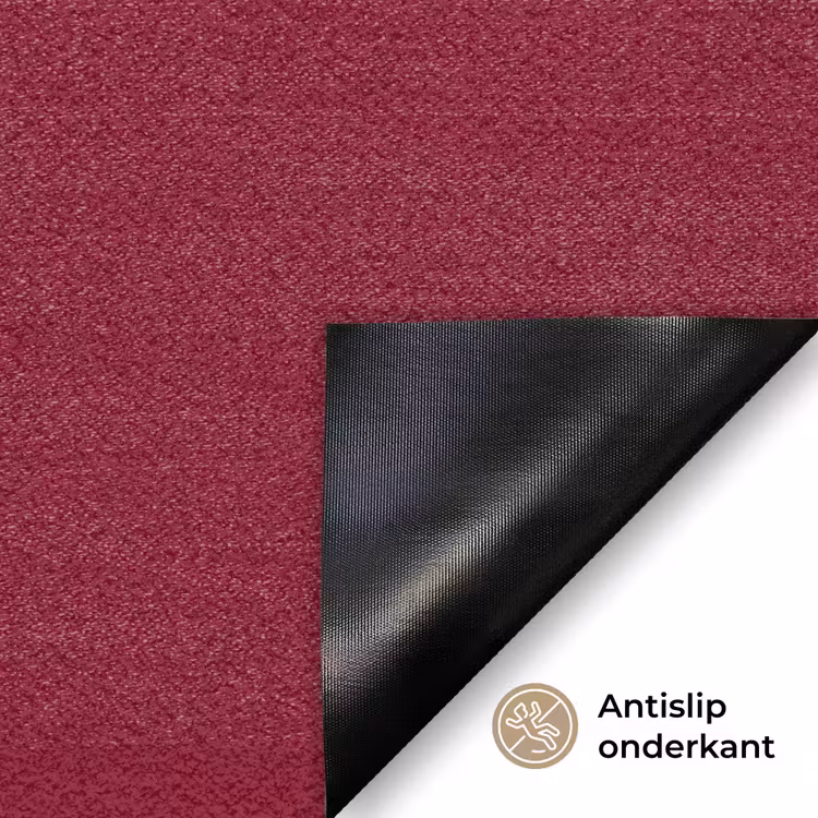 Santa - Wine - Rood - Kerst - Kerstman Deurmat klein -antislip_NL