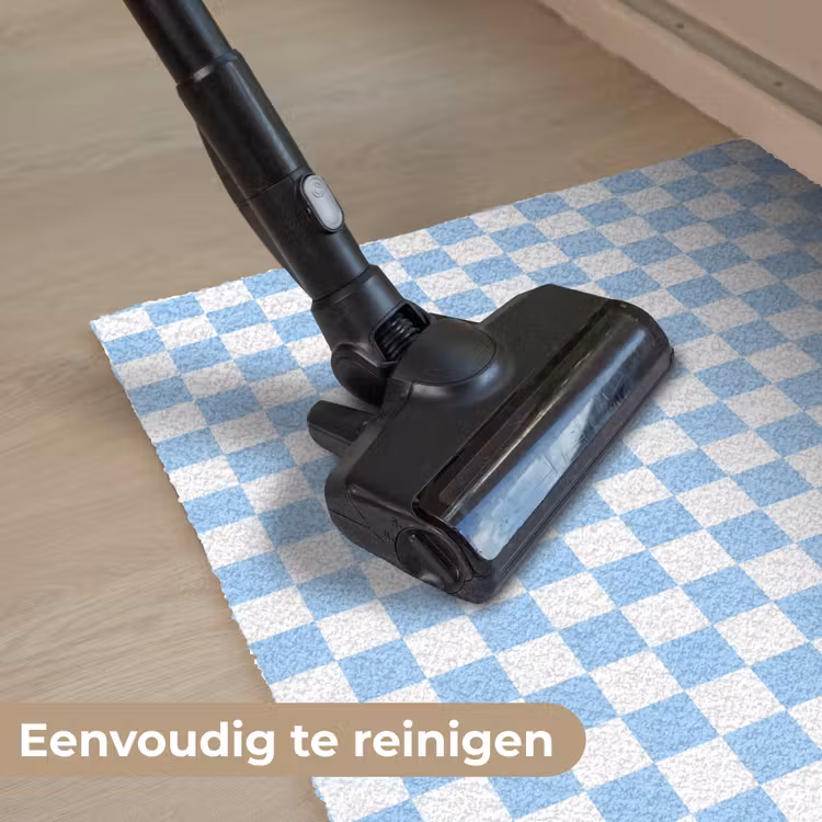 Schaakbord - Klassiek - Blauw Deurmat klein 898 -reinigen_NL