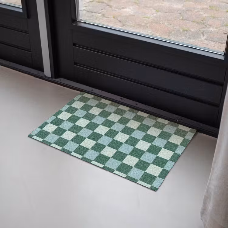 Schaakbord - Klassiek - Groen Deurmat klein 898 -sfeer2