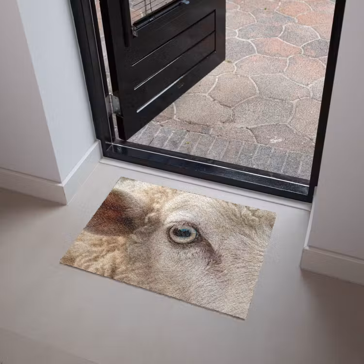 Schaap - Oog - Wit Deurmat klein -sfeer5