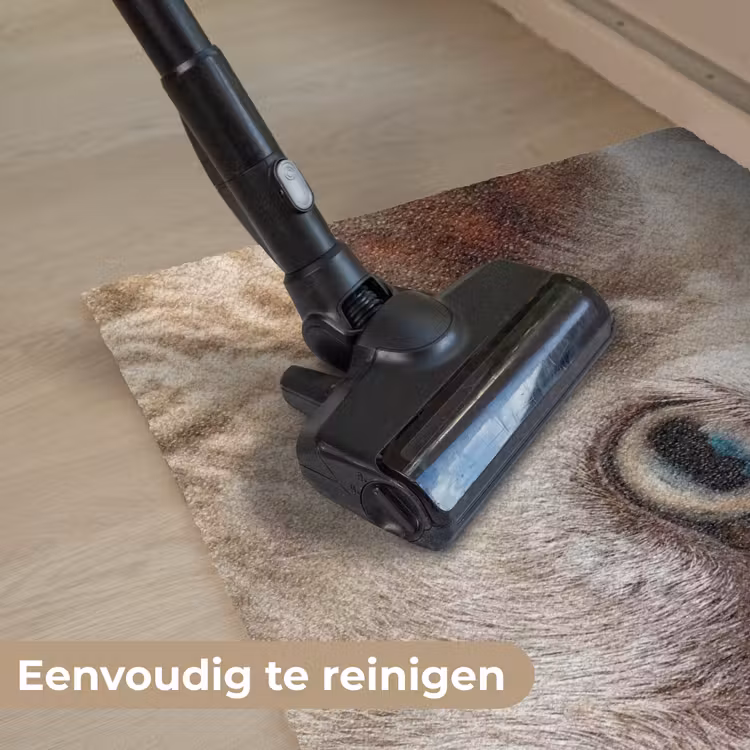 Schaap - Oog - Wit Deurmat klein -reinigen_NL
