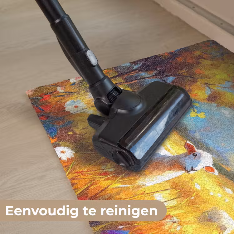 Schaap - Weide - Bloemen Deurmat klein -reinigen_NL