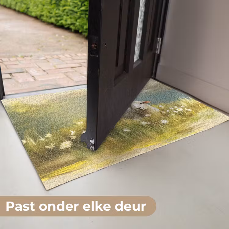 Schaap - Weide - Groen Deurmat klein -USP_NL