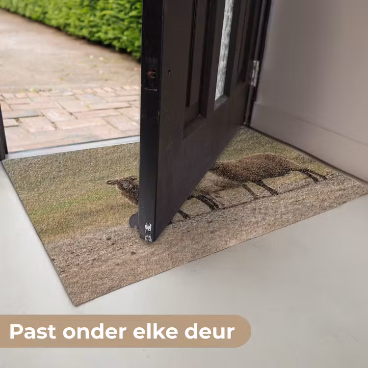 Schapen - Bruin - Wit - Grindpad Deurmat klein -USP_NL