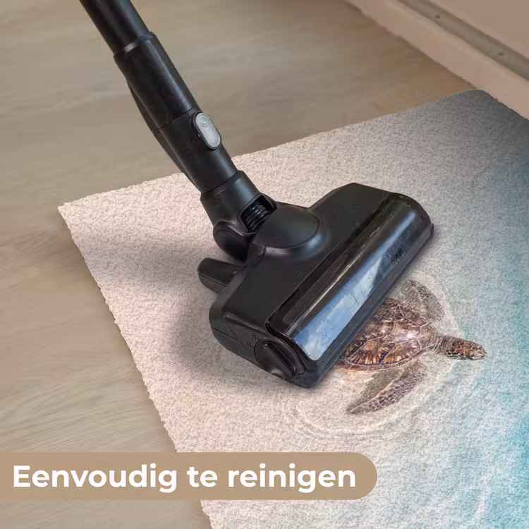 Schildpad - Helder water - Strand - Dieren - Natuur Deurmat klein -reinigen_NL