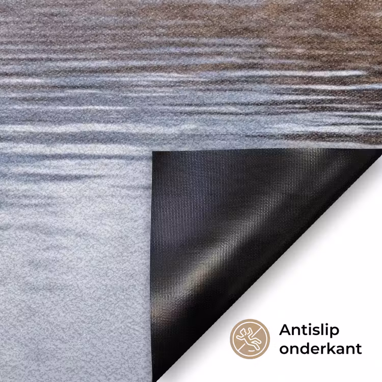 Schotse hooglander - Bruin - Water Deurmat klein -antislip_NL