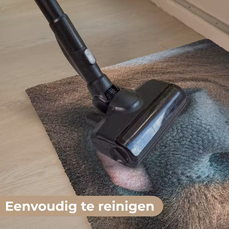 Schotse hooglander - Neus - Bruin Deurmat klein -reinigen_NL
