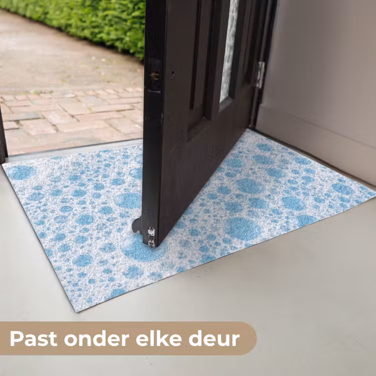 Schuim - Bubbels - Blauw Deurmat klein -USP_NL