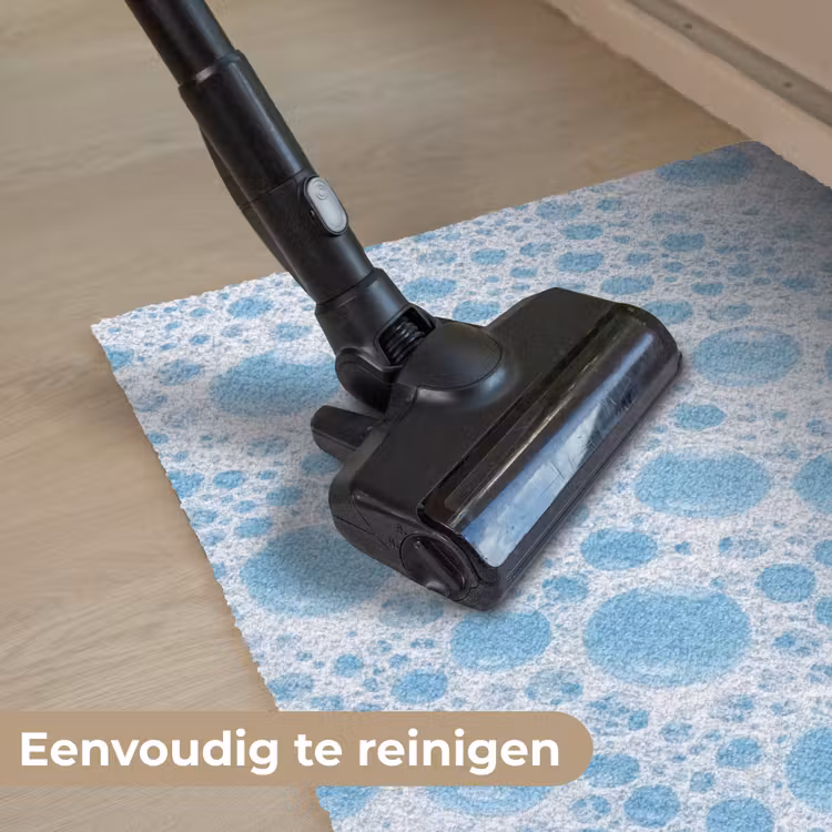 Schuim - Bubbels - Blauw Deurmat klein -reinigen_NL