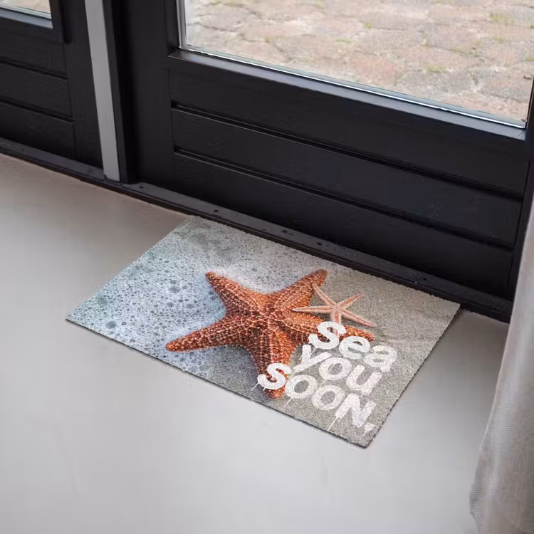 Sea you soon - Zeester - Zee Deurmat klein -sfeer2