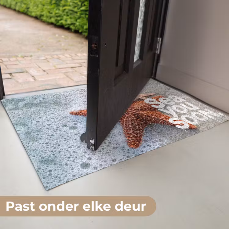 Sea you soon - Zeester - Zee Deurmat klein -USP_NL