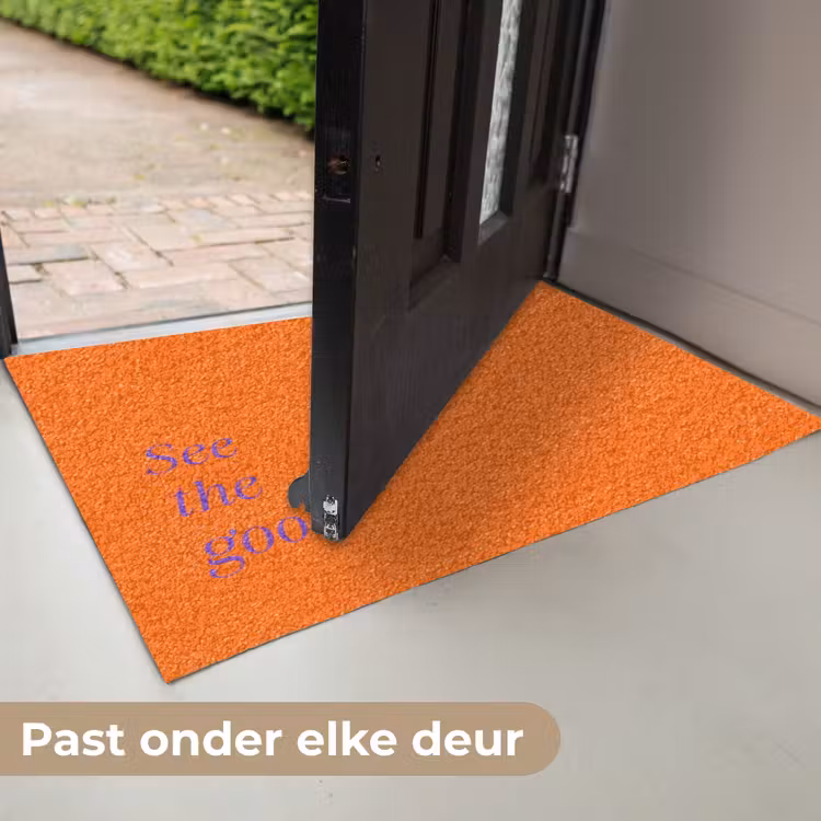 See te good - Paars - Oranje Deurmat klein -USP_NL