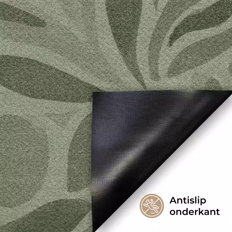Sereen - Bladeren - Groen Deurmat klein 898 -antislip_NL