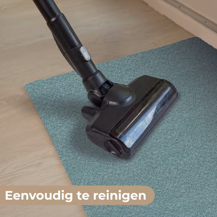Serene - Teal - Blauw Deurmat klein 898 -reinigen_NL