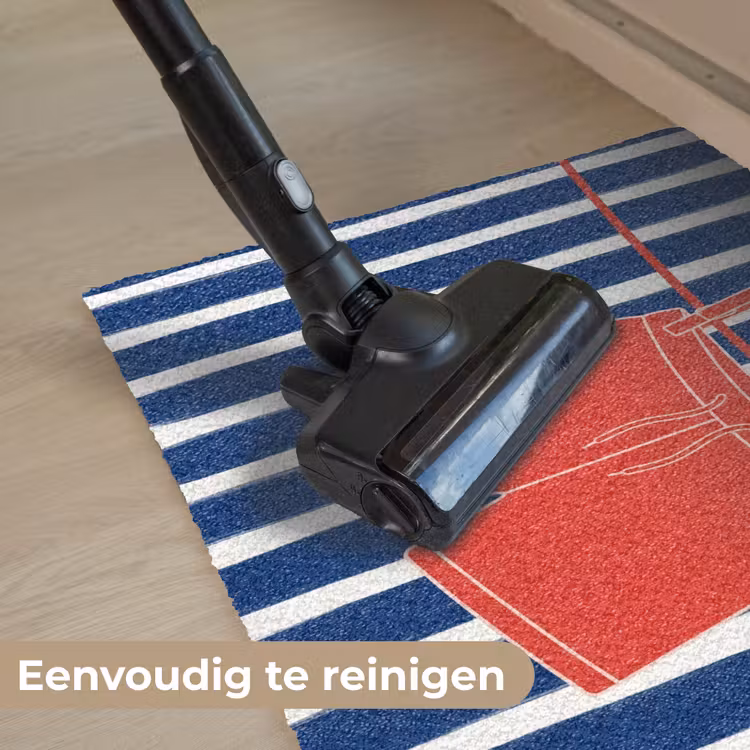 Shorts - Waslijn - Zomer - Illustratie - Rood Deurmat klein -reinigen_NL