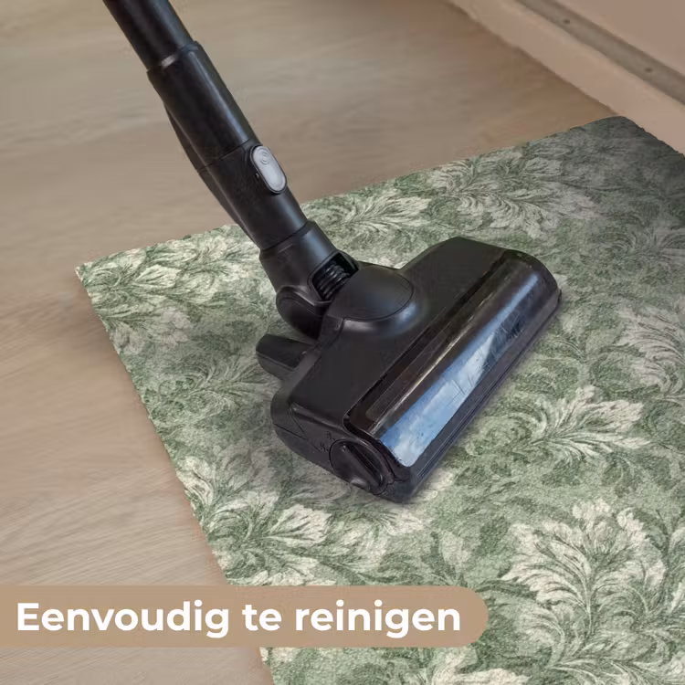 Sierlijk - Lichtgroen - Planten - Patroon - Getailleerd Deurmat klein 898 -reinigen_NL