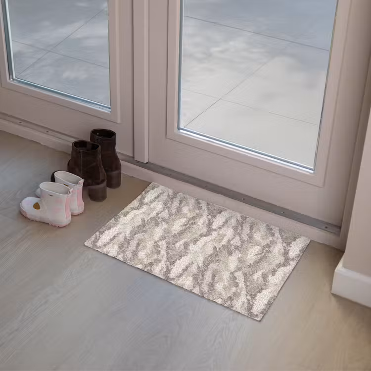 Slang - Patroon - Taupe Deurmat klein 898 -sfeer3