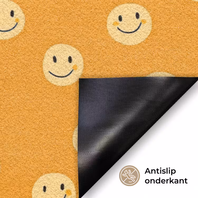 Smileys - Retro - Heel Deurmat klein 898 -antislip_NL