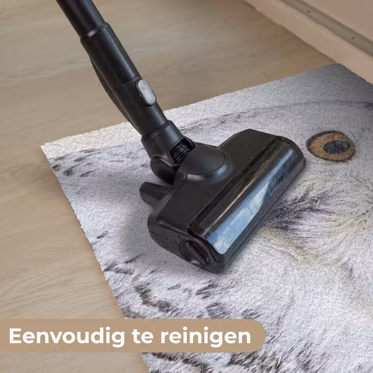 Sneeuwuil - Oog - Wildlife - Wit Deurmat klein -reinigen_NL