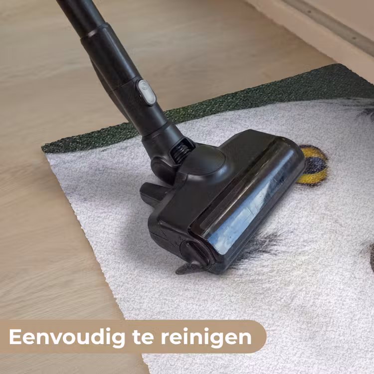 Sneeuwuil - Portret - Geel Deurmat klein -reinigen_NL