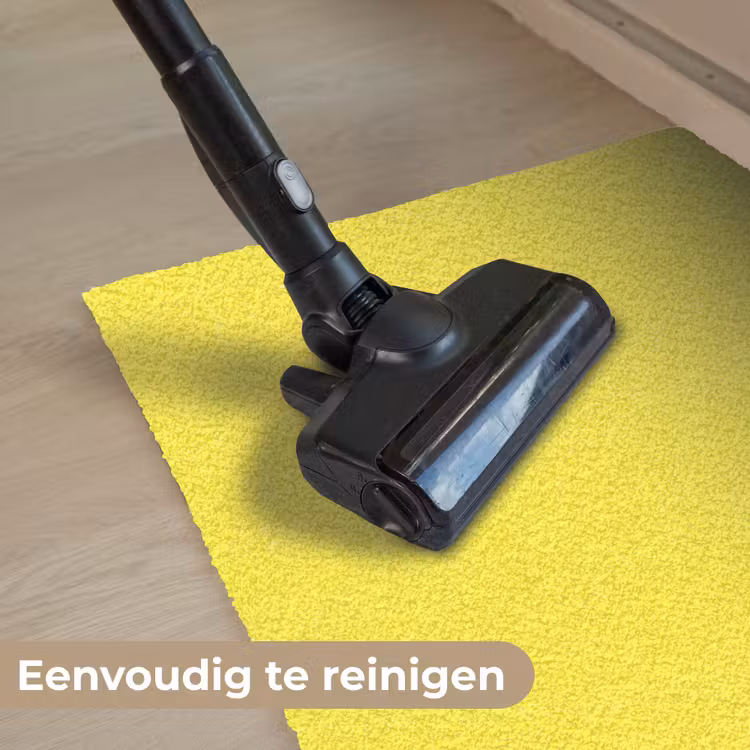 Soft - Custard - Geel Deurmat klein 898 -reinigen_NL