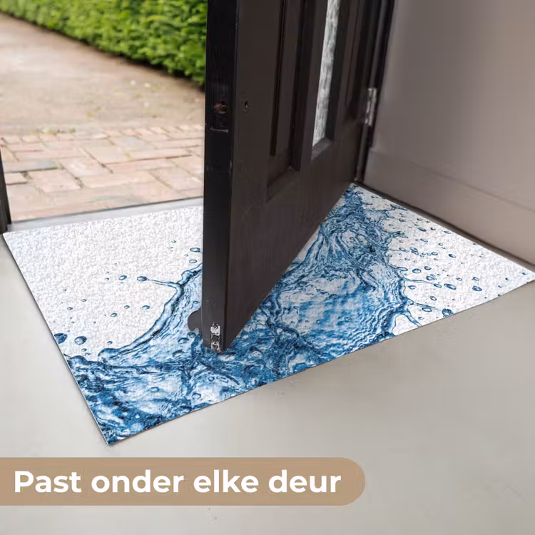 Spash - Water - Blauw Deurmat klein -USP_NL