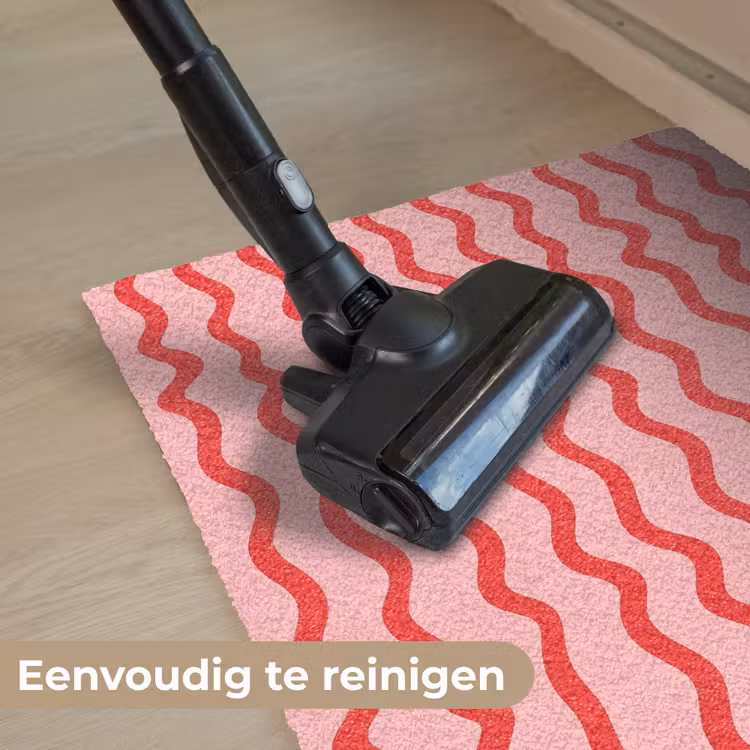 Speels - Patroon - Rood Deurmat klein 898 -reinigen_NL