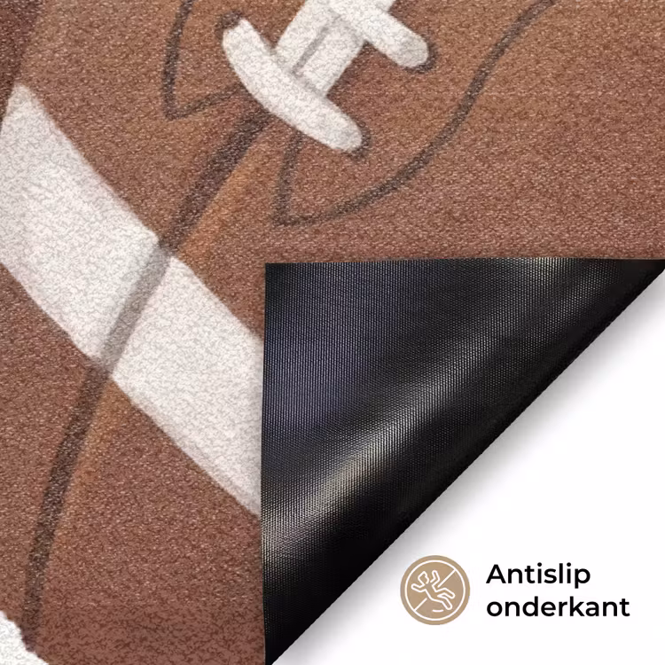 Sport - Ballen - Illustratie Deurmat klein -antislip_NL