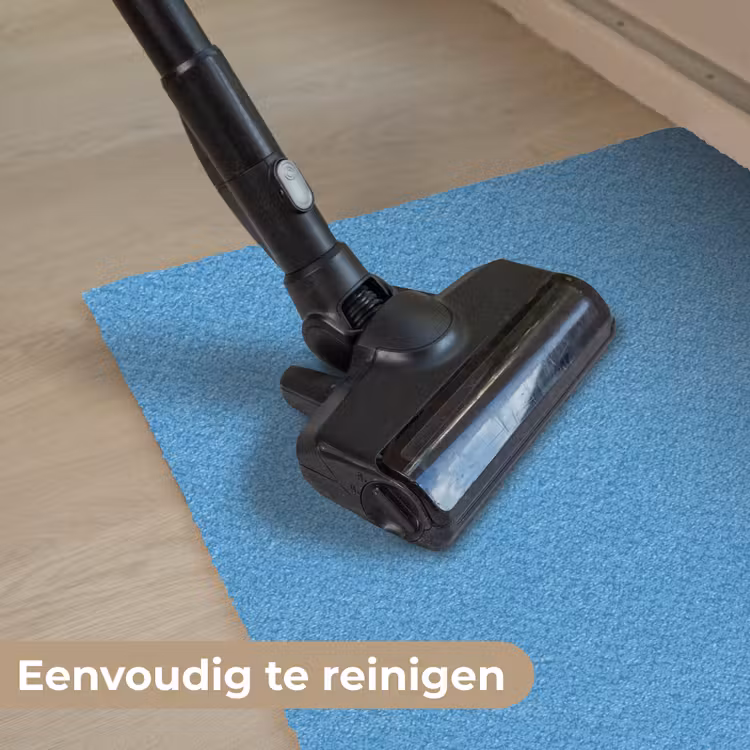 Steel - Blue - Blauw Deurmat klein 898 -reinigen_NL