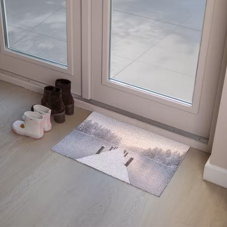 Steiger - Meer - Mist - Winter - Serene Deurmat klein -sfeer3