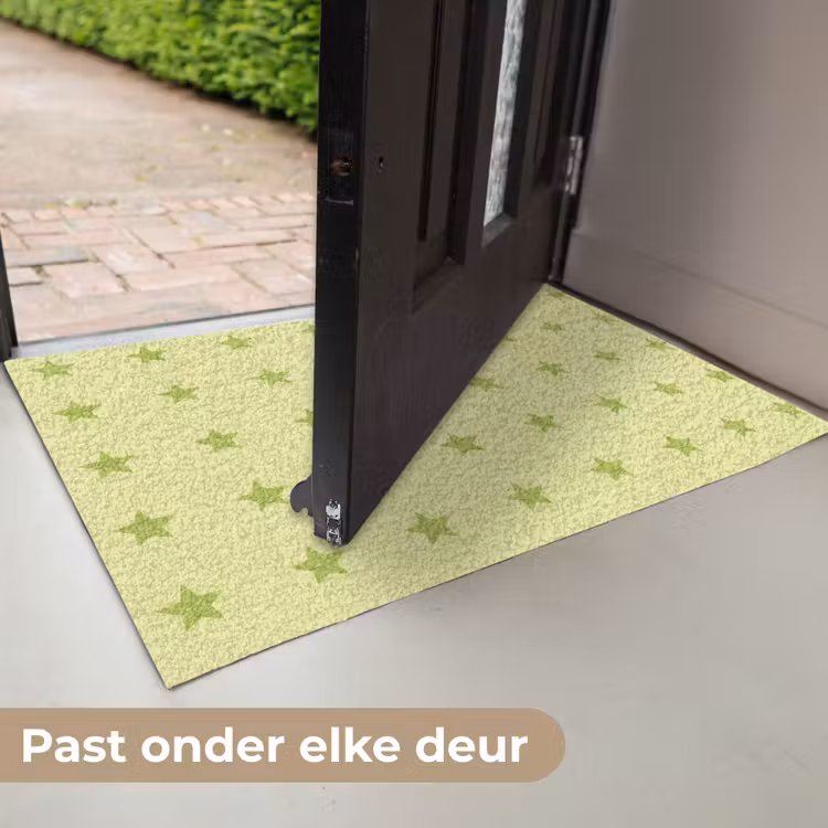 Sterren - Patroon - Groen Deurmat klein 898 -USP_NL