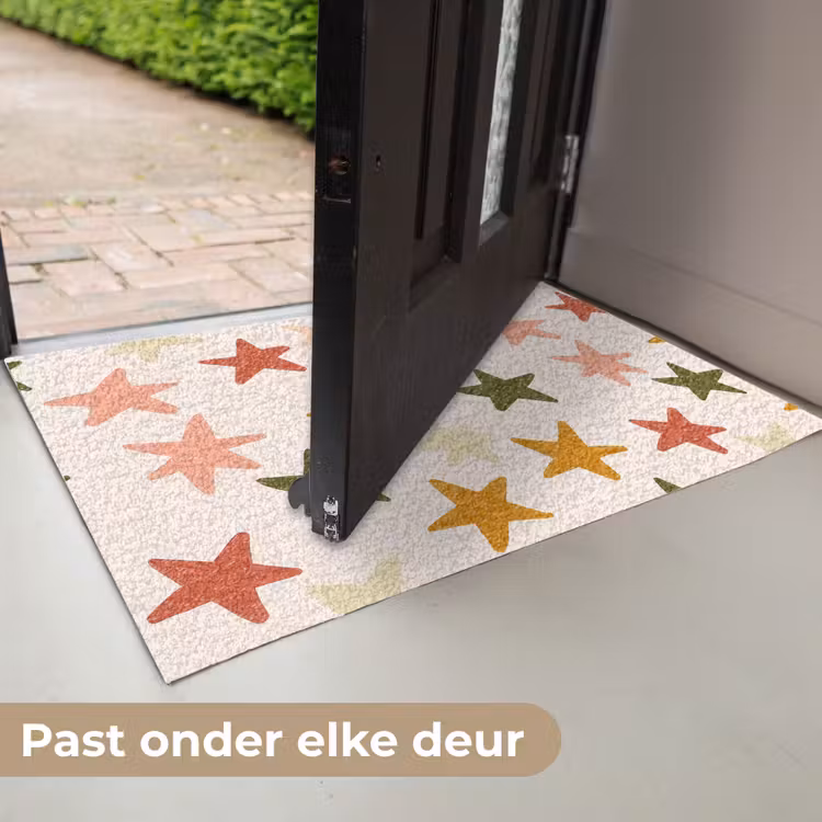 Sterren - Patroon - Kleurrijk Deurmat klein 898 -USP_NL