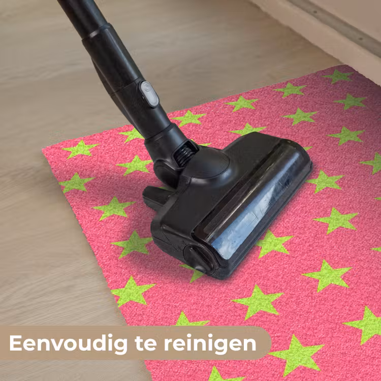 Sterren - Patroon - Roze Deurmat klein 898 -reinigen_NL