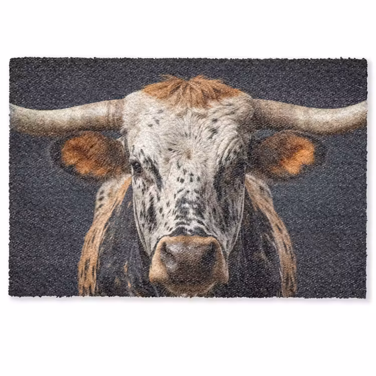Stier - Kleurrijk - Hoorns Deurmat klein -zkaufland3d