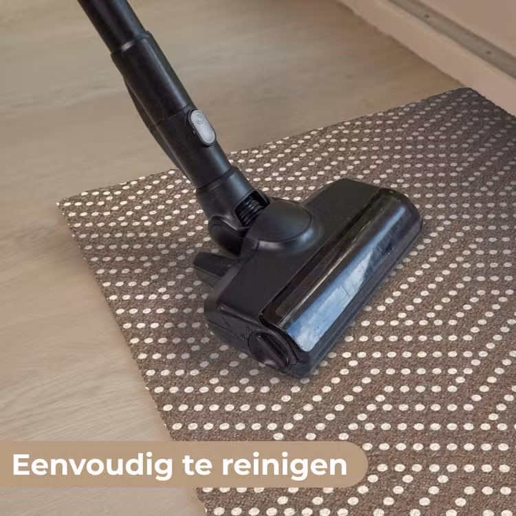 Stippen - Bruin - Beige - Patroon Deurmat klein 898 -reinigen_NL