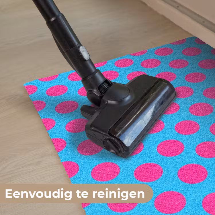 Stippen - Klassiek - Roze Deurmat klein 898 -reinigen_NL
