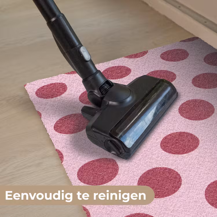 Stippen - Patroon - Bordeaux Deurmat klein 898 -reinigen_NL
